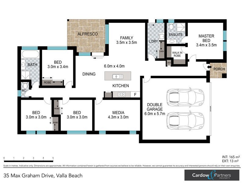 35 Max Graham Drive, Valla Beach NSW 2448 Floorplan