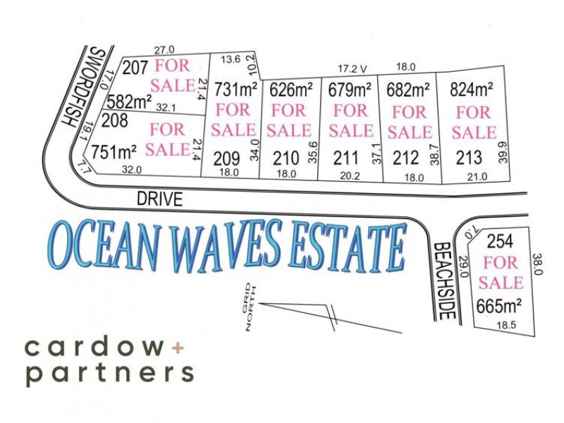 Lot 207 – 213, 254 Swordfish Drive, Valla Beach NSW 2448