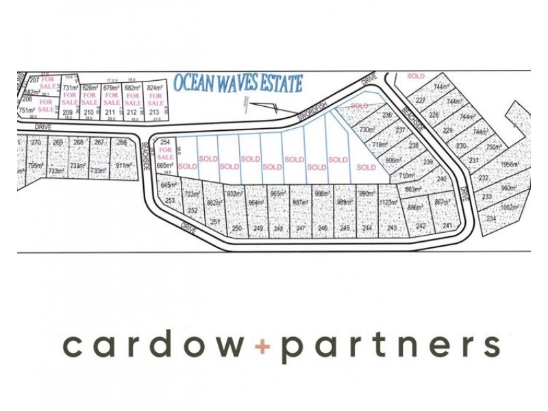 Lot 207 – 213, 254 Swordfish Drive, Valla Beach NSW 2448