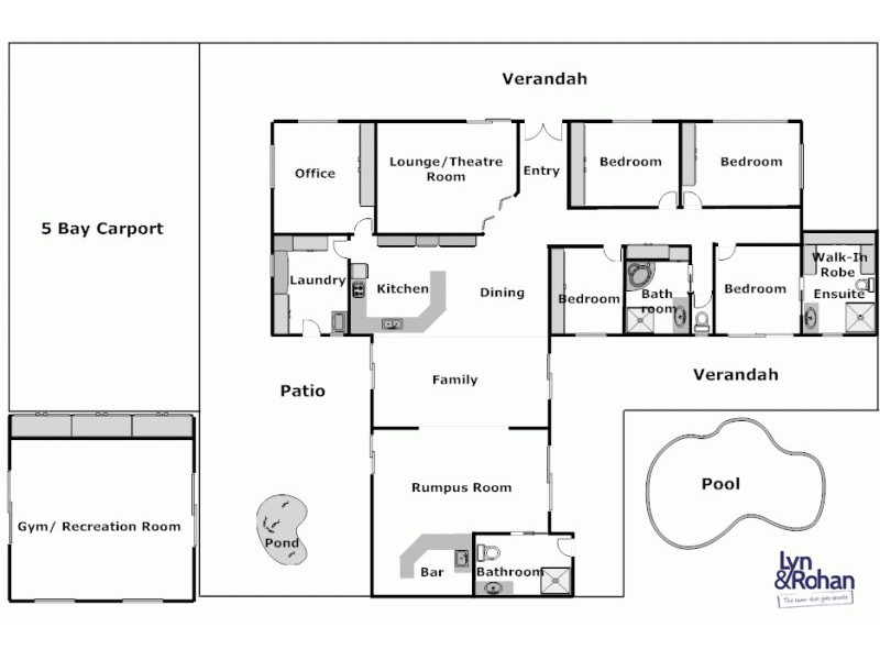1 Lynam Road, Bohle Plains QLD 4817 Floorplan