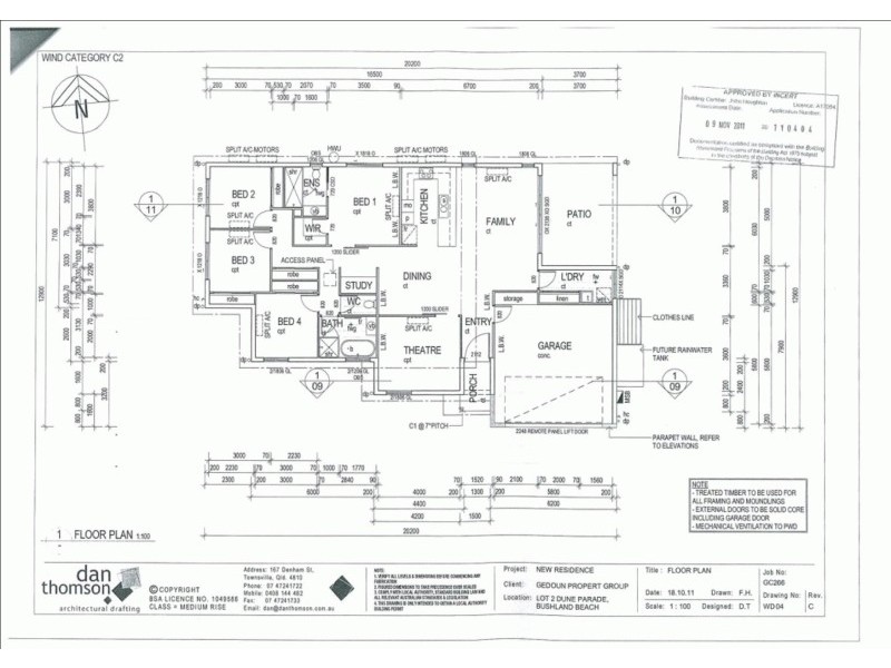2 Dune Parade, Bushland Beach QLD 4818 Floorplan