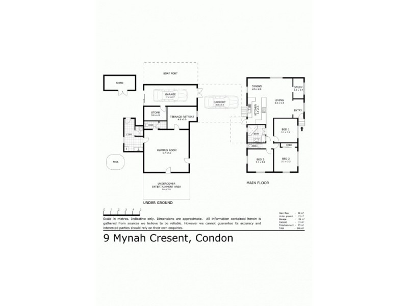 9 Mynah Crescent, Condon QLD 4815 Floorplan