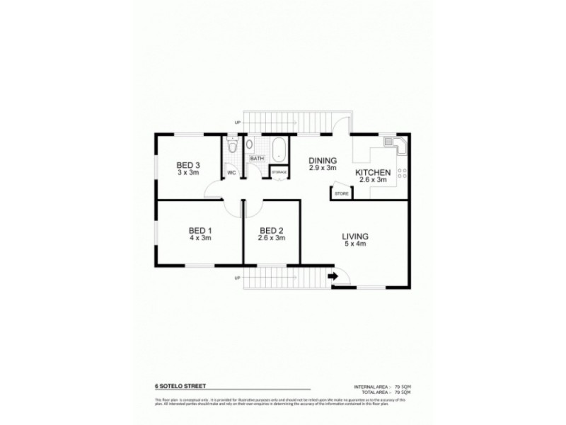 6 Sotelo Street, Cranbrook QLD 4814 Floorplan