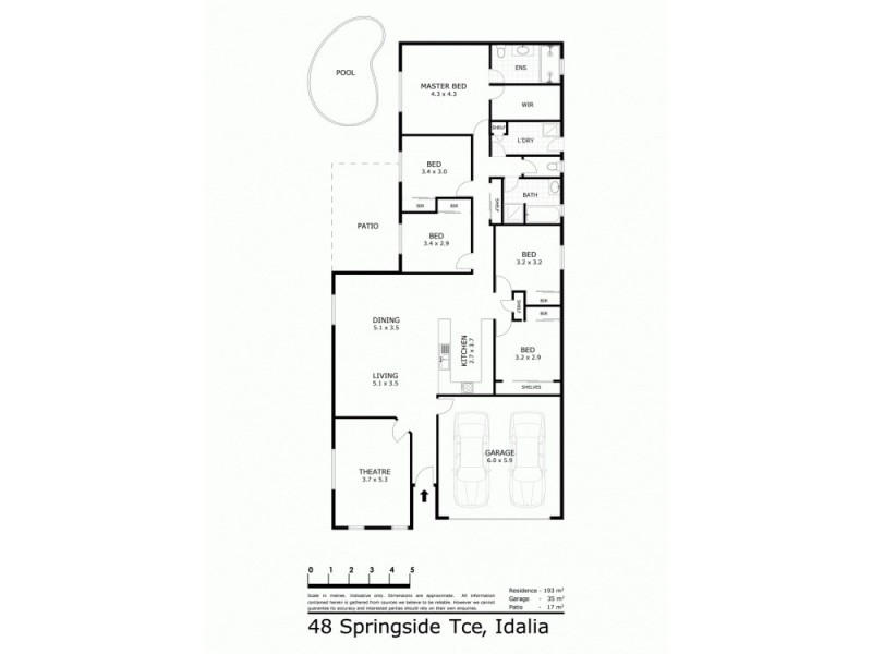 48 Springside Terrace, Idalia QLD 4811 Floorplan