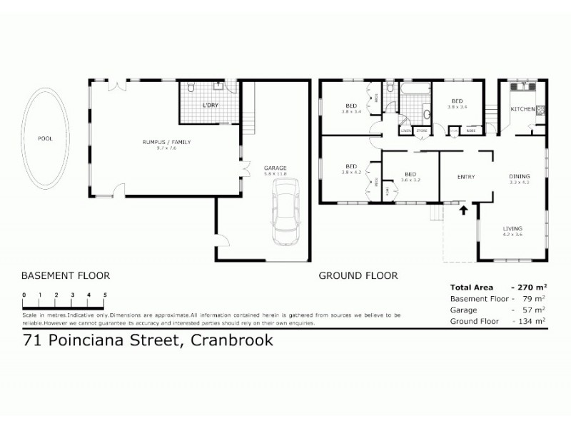 71 POINCIANA STREET, Cranbrook QLD 4814 Floorplan