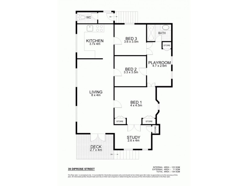39 Diprose Street, Pimlico QLD 4812 Floorplan