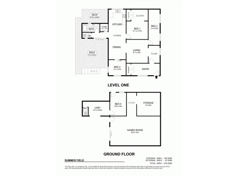 11 Summerfield Street, Hermit Park QLD 4812 Floorplan