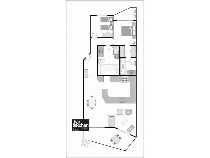 12/7 Mariners Drive, Townsville City QLD 4810 Floorplan