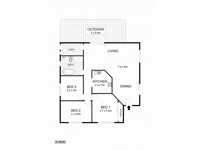 18 Isaac Street, Deeragun QLD 4818 Floorplan