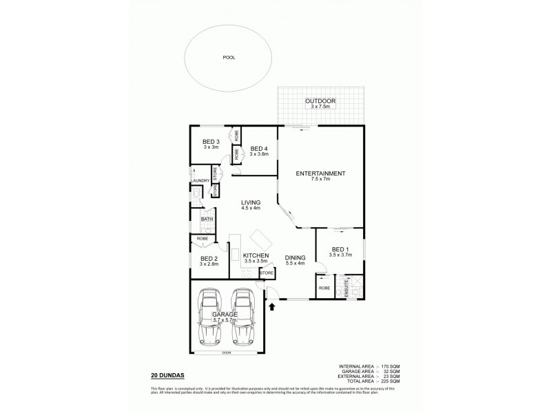 20 Dundas Court, Kirwan QLD 4817 Floorplan