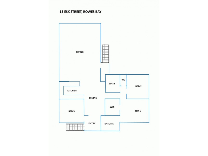13 Esk Street, Rowes Bay QLD 4810 Floorplan
