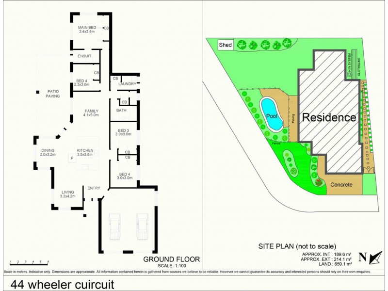 44 Wheeler Circuit, Kirwan QLD 4817 Floorplan
