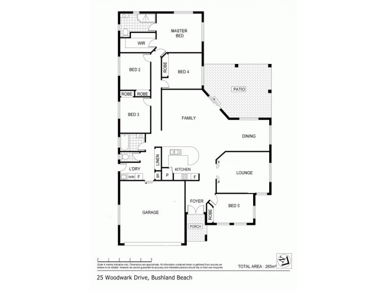 25 Woodwark Drive, Bushland Beach QLD 4818 Floorplan