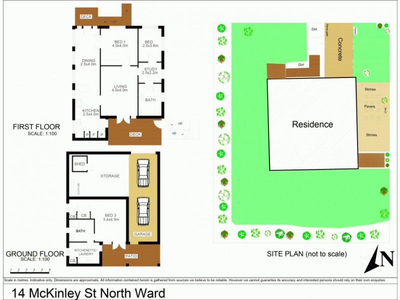 14 Mckinley Street, North Ward QLD 4810 Floorplan