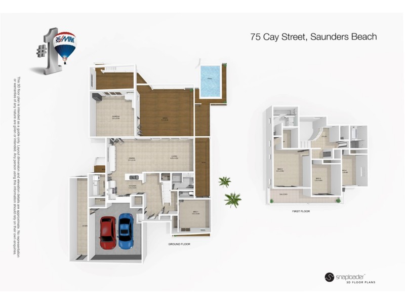 75 Cay Street, Saunders Beach QLD 4818 Floorplan