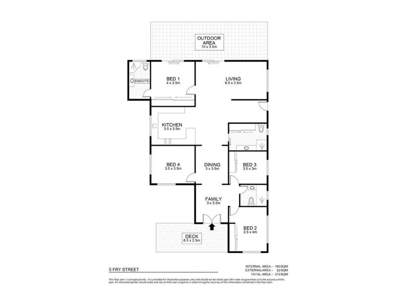 5 Fry Street, Belgian Gardens QLD 4810 Floorplan