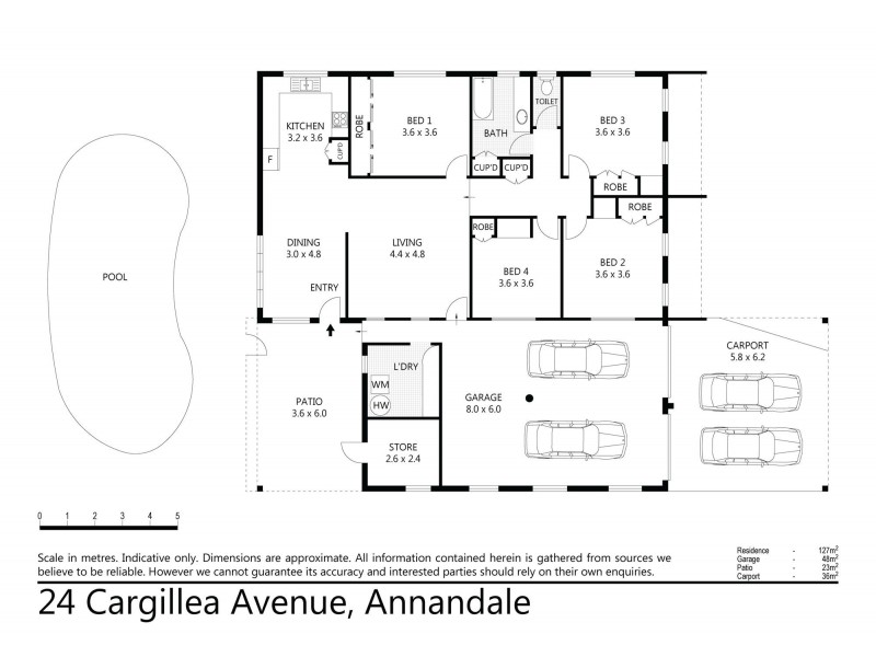 24 Cargillea Avenue, Annandale QLD 4814 Floorplan