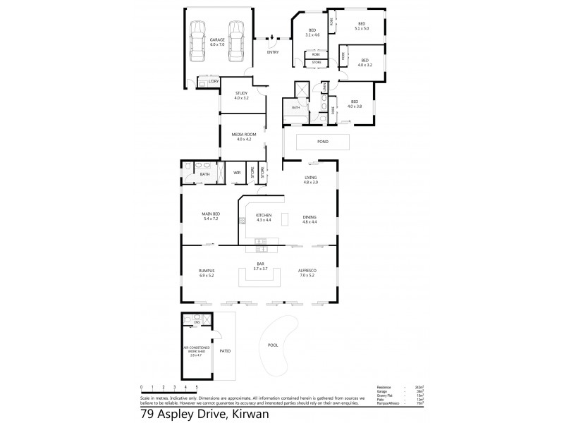 79 Aspley Drive, Kirwan QLD 4817 Floorplan