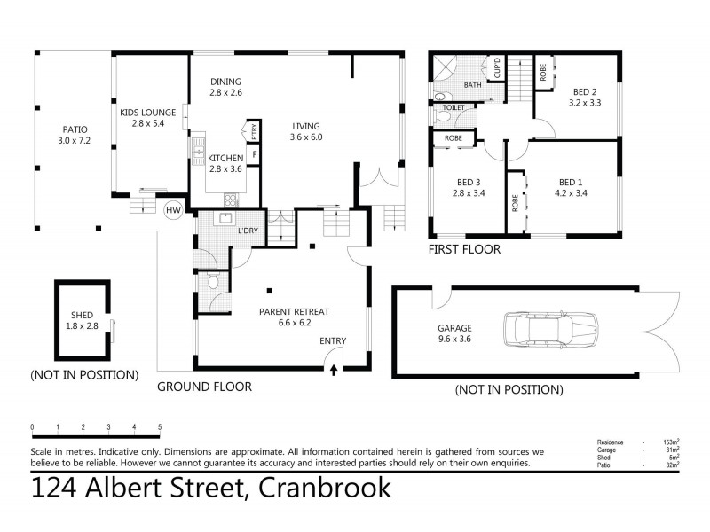 124 Albert Street, Cranbrook QLD 4814 Floorplan