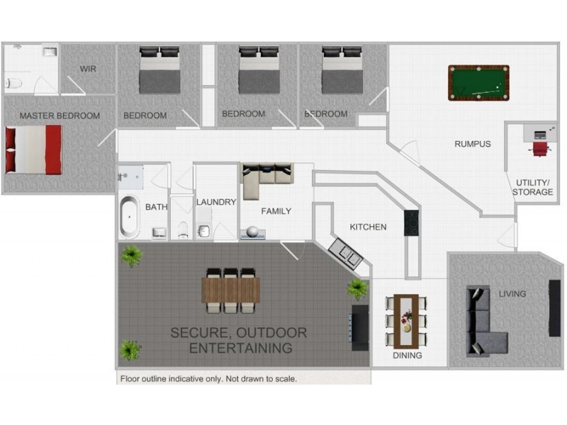 10 St Ives Street, Mount Louisa QLD 4814 Floorplan