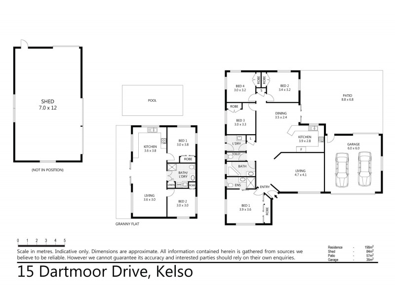 15 Dartmoor Drive, Kelso QLD 4815 Floorplan