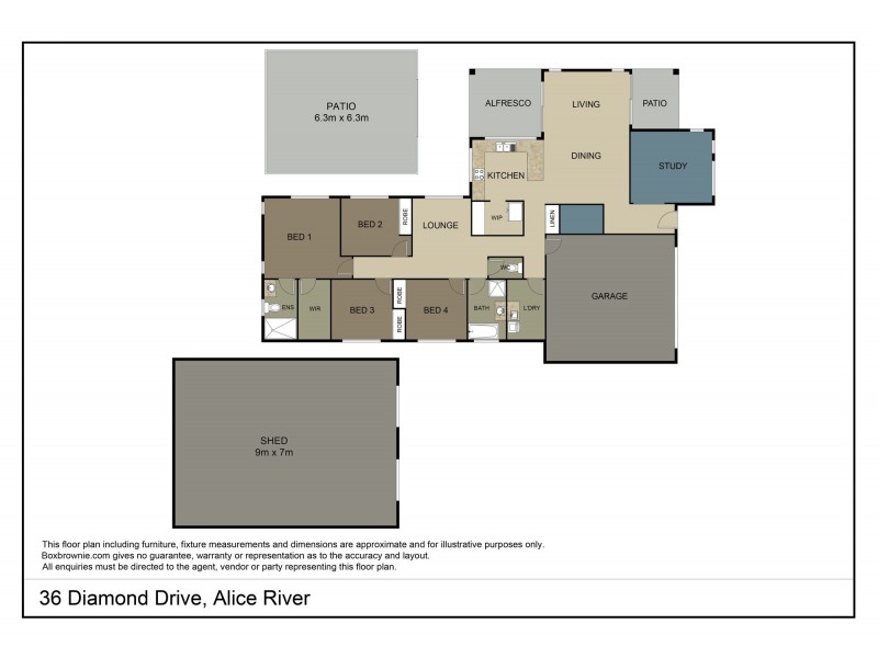 36 Diamond Drive, Alice River QLD 4817 Floorplan