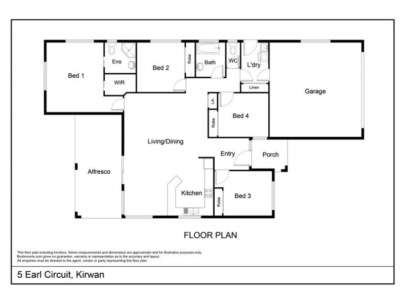 5 Earl Circuit, Kirwan QLD 4817 Floorplan