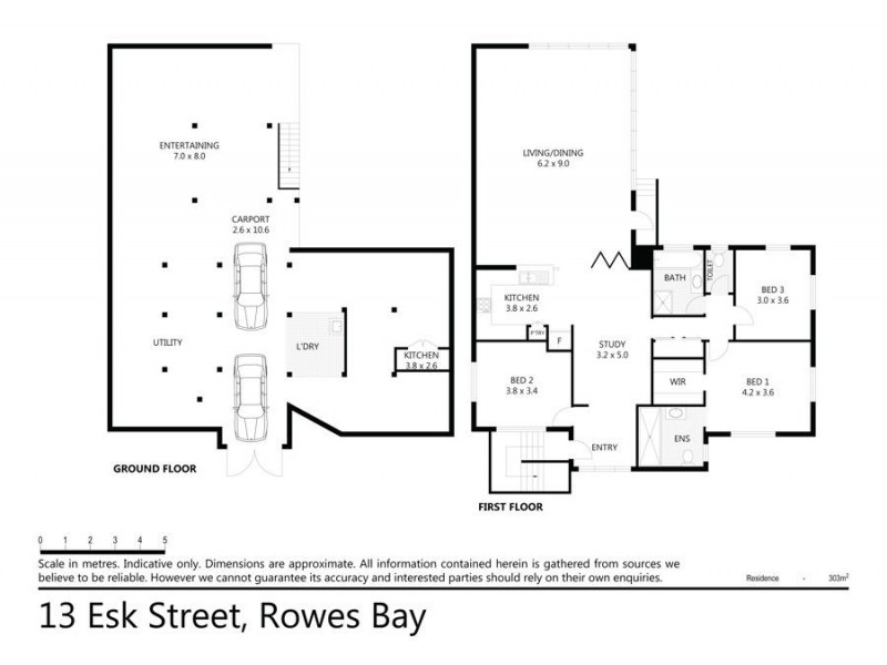 13 Esk Street, Rowes Bay QLD 4810 Floorplan