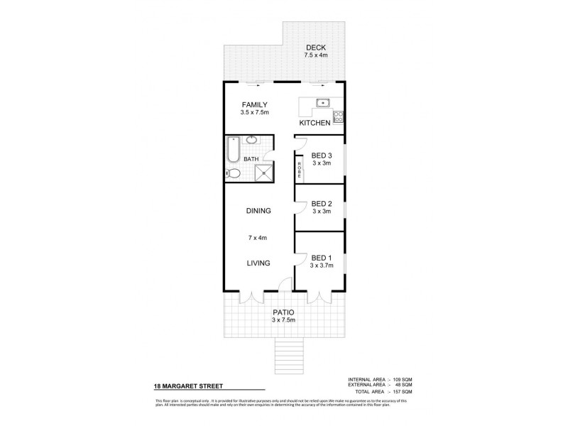 18 Margaret Street, West End QLD 4810 Floorplan