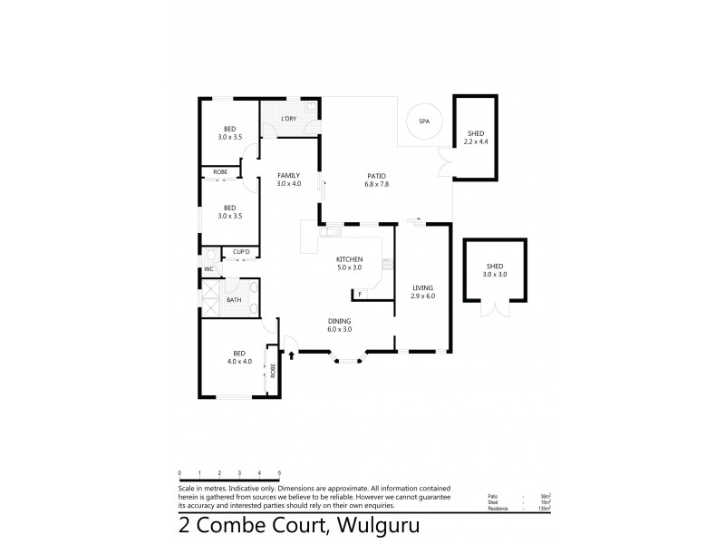 2 Combe Court, Wulguru QLD 4811 Floorplan