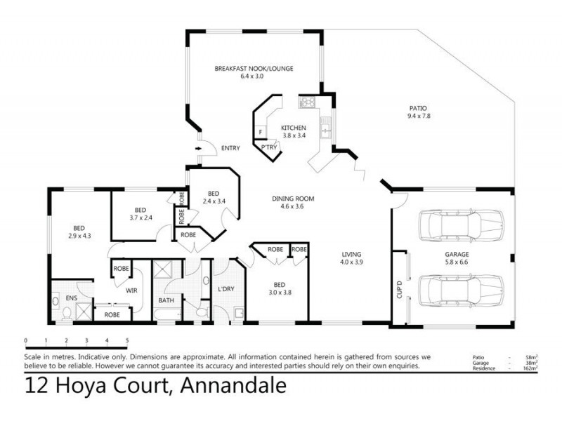12 Hoya Court, Annandale QLD 4814 Floorplan