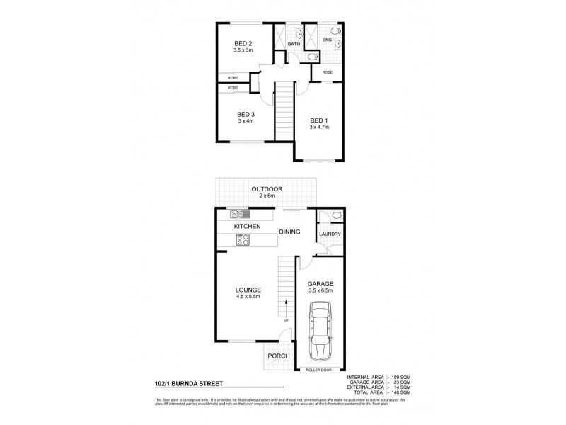 102/1-19 Burnda Street, Kirwan QLD 4817 Floorplan