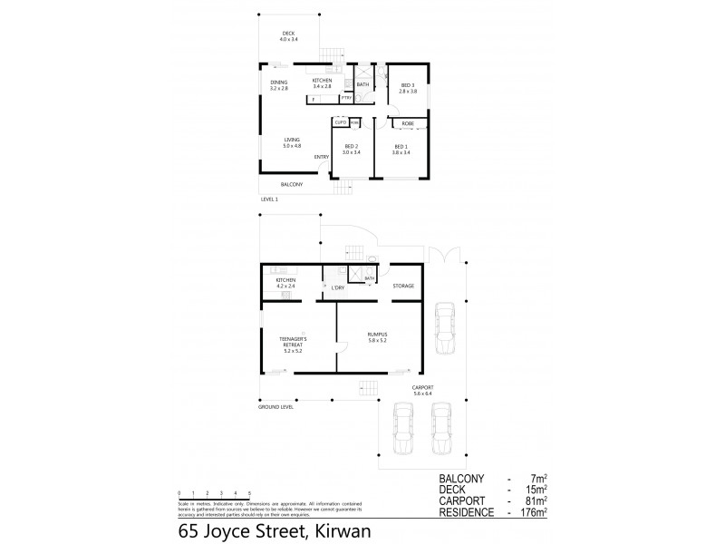 65 Joyce Street, Kirwan QLD 4817 Floorplan