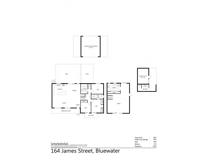 164 James Street, Bluewater QLD 4818 Floorplan