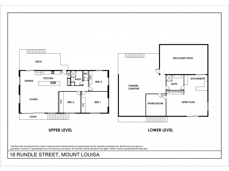 18 Rundle Street, Mount Louisa QLD 4814 Floorplan