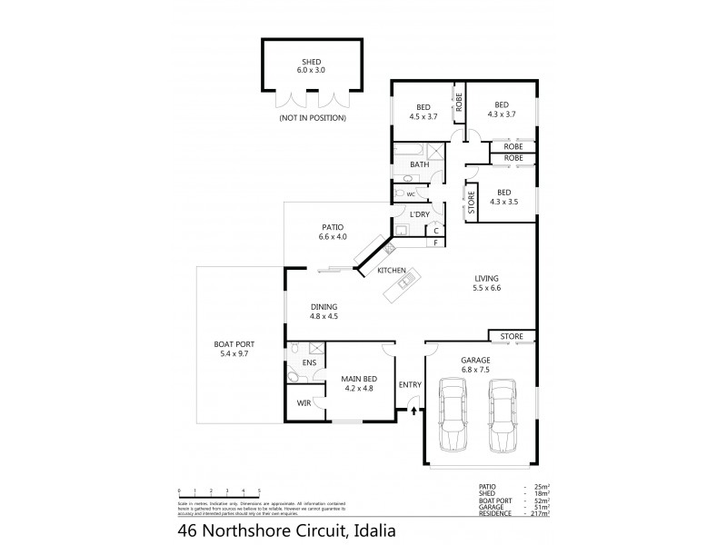 46 Northshore Circuit, Idalia QLD 4811 Floorplan