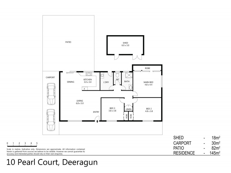 10 Pearl Court, Deeragun QLD 4818 Floorplan