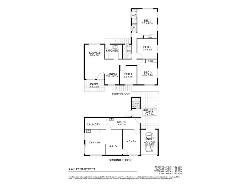 7 Alleena Street, Cranbrook QLD 4814 Floorplan