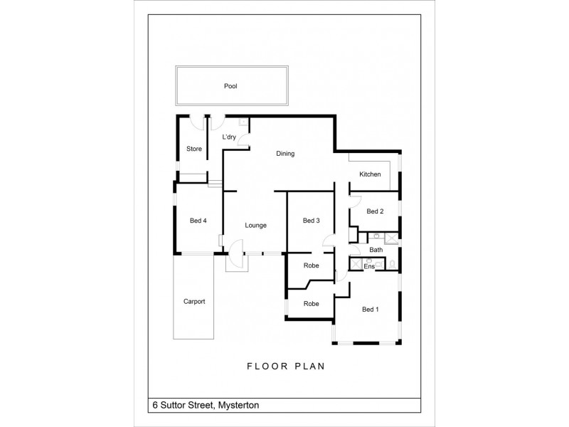 6 Suttor Street, Mysterton QLD 4812 Floorplan