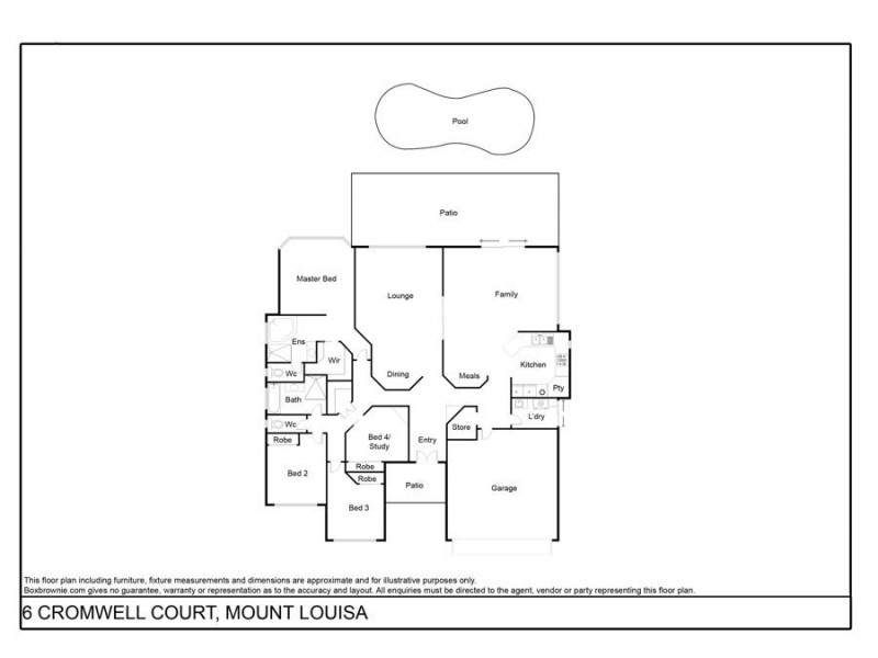 6 Cromwell Court, Mount Louisa QLD 4814 Floorplan