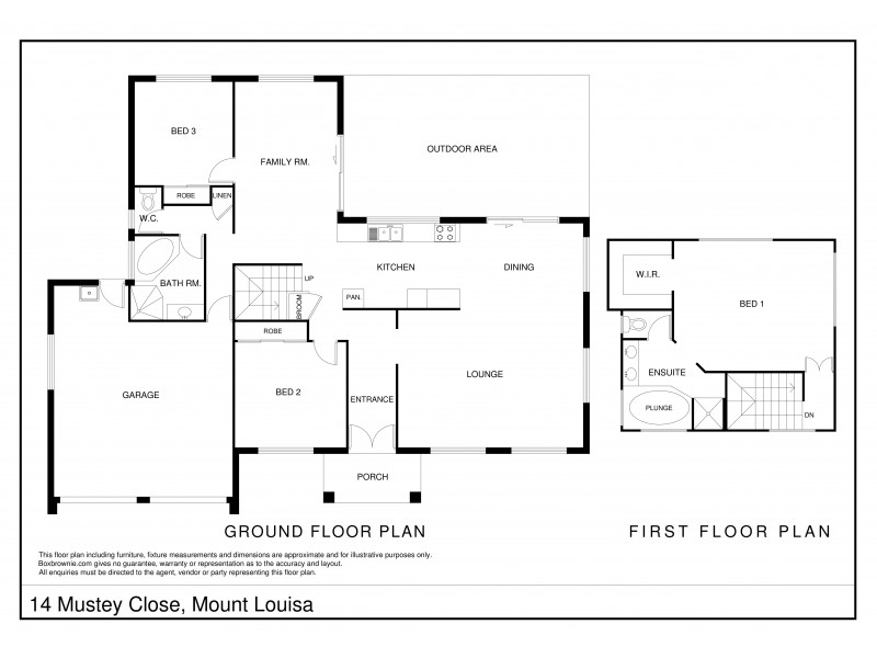 14 Mustey Close, Mount Louisa QLD 4814 Floorplan