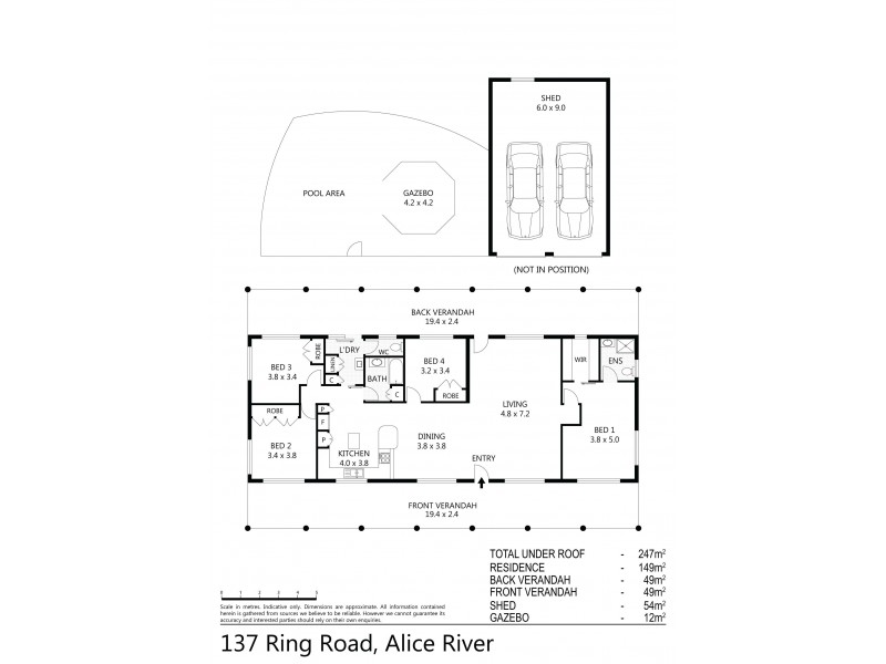 137 Ring Road, Alice River QLD 4817 Floorplan
