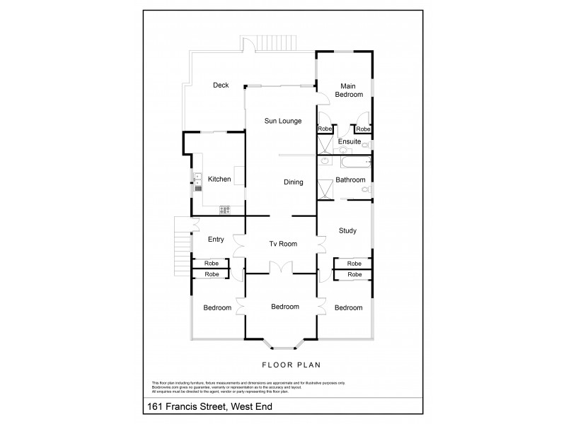 161 Francis Street, West End QLD 4810 Floorplan