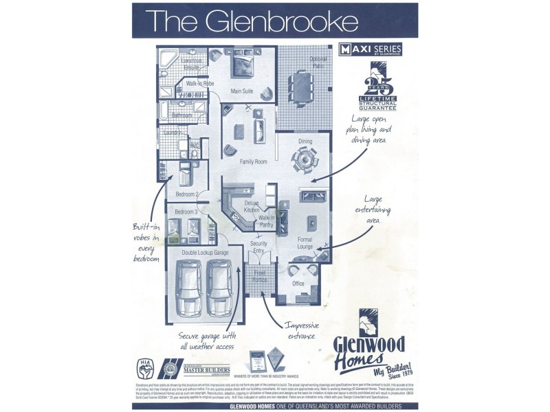 3 Redbank Court, Mount Louisa QLD 4814 Floorplan