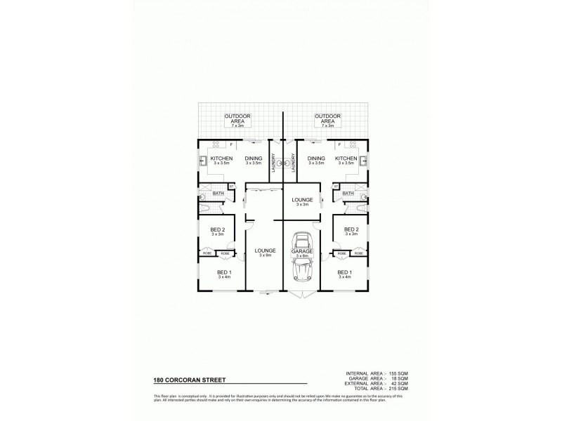 180 Corcoran Street, Currajong QLD 4812 Floorplan