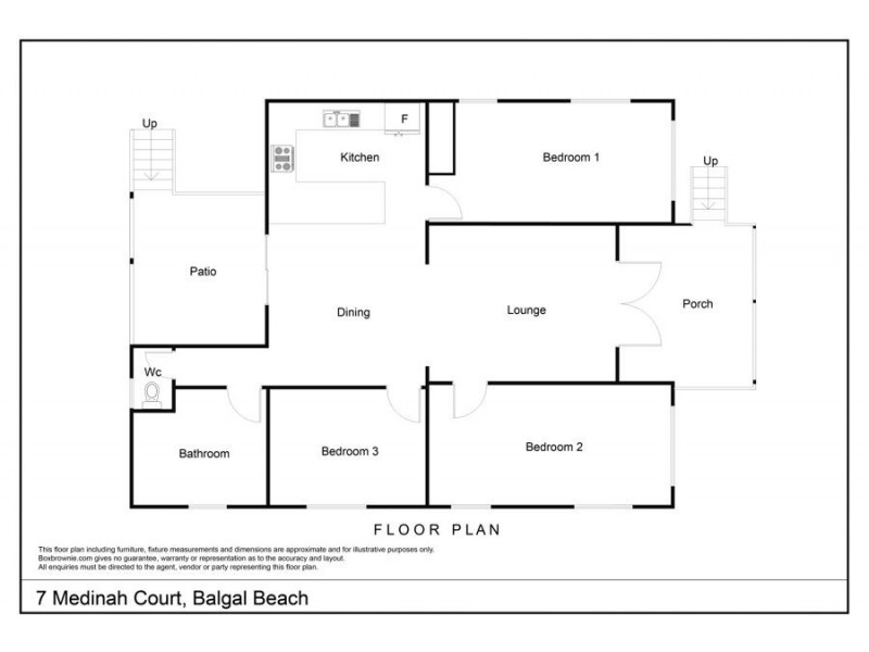 7 Medinah Court, Balgal Beach QLD 4816 Floorplan