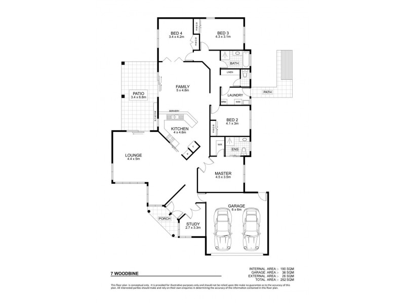 7 Woodbine Drive, Annandale QLD 4814 Floorplan