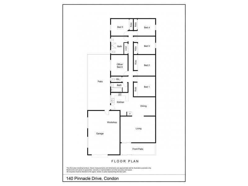 140 Pinnacle Drive, Condon QLD 4815 Floorplan