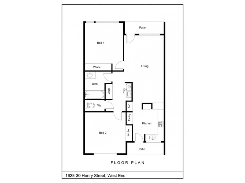 16/28-30 Henry Street, West End QLD 4810 Floorplan