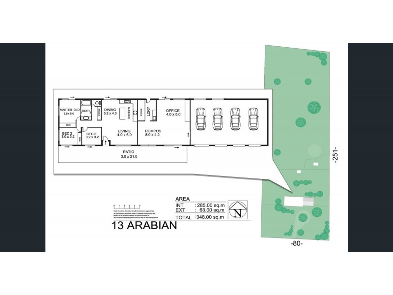 13 Arabian Place, Black River QLD 4818 Floorplan